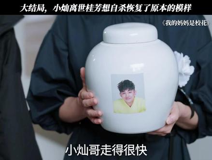 大结局,小灿离世桂芳想自杀恢复了原本的模样 #我的妈妈是校花