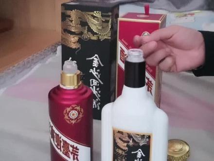 茅台紫迎宾和金沙回沙钻石五星,抠瓶口玻璃珠子。#酱香酒 #茅台 #白酒