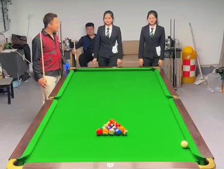 好好好还这么能整是吧,整俩姐妹花裁判是吧好好好#张智超台球直播录屏 #张智超 #小奥奥 #台球🎱 #好好好