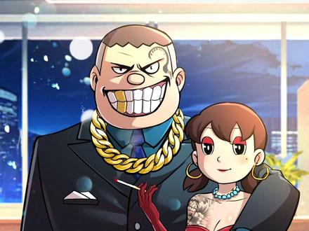 随便画画之胖虎与富婆香#静香 #胖虎 #画画