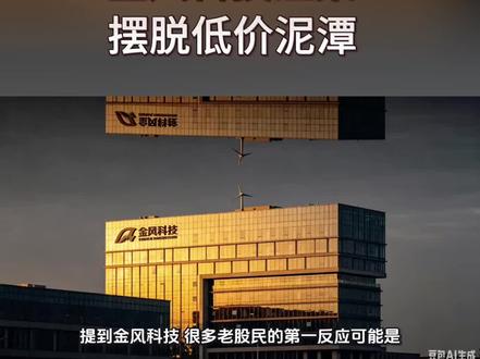 金风科技涅槃!风机龙头摆脱低价泥潭
#股票#股民#金风科技