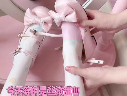 #lo鞋 #狸猫原创Lolita 丝绒甜心