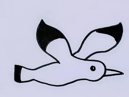 简笔画海鸥#育儿简笔画 #儿童简笔画 #亲子简笔画 #可爱简笔画 #幼儿简笔画 @抖音创作者中心 @抖音小助手