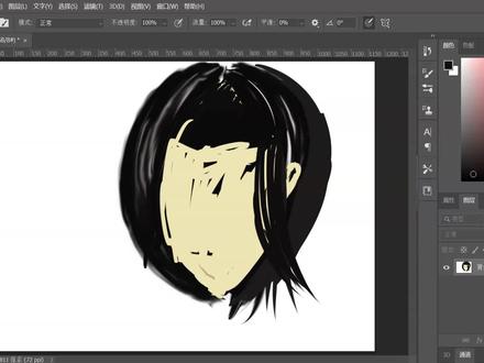 老李教你用PS色块起稿基础知识几分钟了解原理《李式人物比例》 #绘画 #绘画过程 #板绘 #手绘 #原创