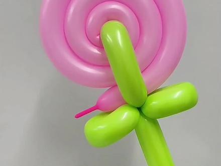 气球棒棒糖教程,简单又可爱,快来试试吧!🍭🎈 #手工DIY #创意气球#气球#气球教程