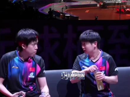 混双老祖今天不太熟,局间休息也不商量不沟通 #孙颖莎 #王楚钦 #混双 #香港总决赛