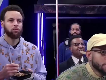 可能最想赢的比赛的就是这个小孩了吧#库里