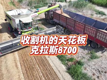 农机人心中的梦,克拉斯8700,多长时间才能回本?今天一起了解下#丰向标 #克拉斯8700 #收割机 #小麦
