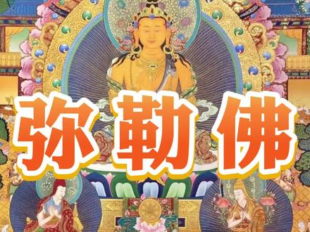 每天了解一尊佛像 今天了解的是弥勒佛#弥勒佛 #藏文化#唐卡