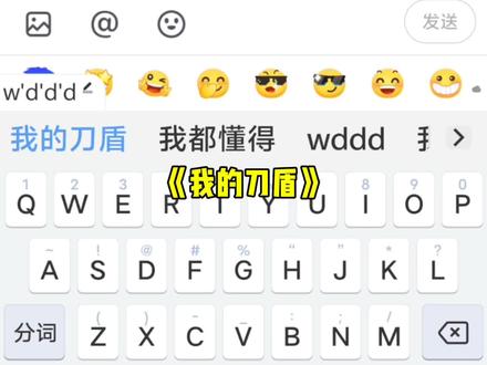 你们是什么?#输入法#键盘打字#离谱#我的刀盾