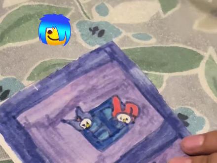 骷髅米 和美乐蒂的家 安静书#做手工我是认真的 #手帐er手帐日常