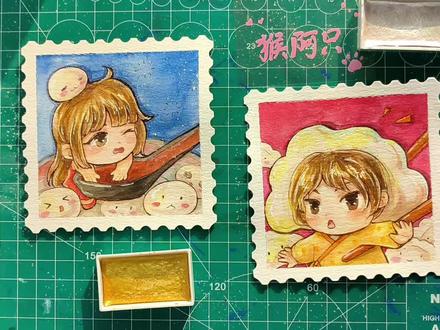 冬至吃饺子还是汤圆呢? 画两只拟人小可爱!all!!
#艺术在抖音 #画出冬至团圆味 #节气插画 #水彩 #绘画过程