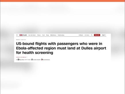 美紧急下令:疫区旅客航班强制改降机场 美紧急下令:疫区旅客航班强制改降机场#疫区 #航班改降 #埃博拉病毒 #HOW视频