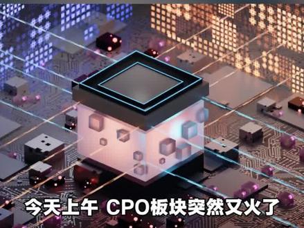 国产光子芯片突破CPO板块爆发 #CPO #A股 #涨知识