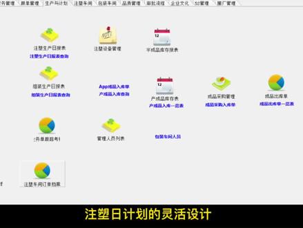 注塑生产曰计划的设计 #企业管理