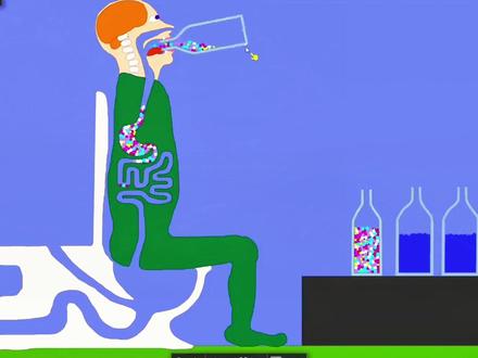 坐马桶上吃麦片#吃喝拉撒模拟器 #解压 #游戏 #沙雕