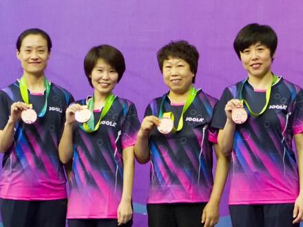 天津公安获全运会民警组乒乓球女子团体第三名!