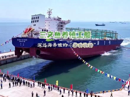 三文鱼养殖工船:深远海养殖的“移动牧场”