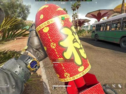 原来烟花里真有心#非洲之心 #三角洲行动