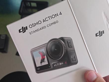 大疆A4测评展示#大疆action4