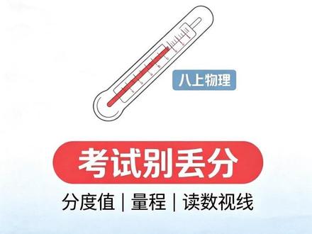 冬天摸铁更冷?温度一节解开生活物理易错点 录屏讲解八年级上册物理第一节《温度》
✅温度的物理含义、摄氏温度划分标准
✅实验室温度计正确使用步骤+读数误差辨析
✅体温计特殊缩口结构、量程分度值对比
基础送分知识点,收藏起来考前复盘!#初中物理 #初二物理 #温度 #物态变化 #物理笔记