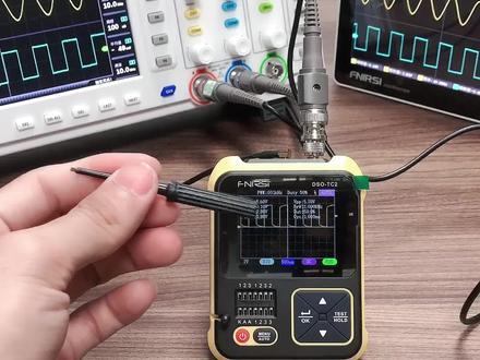 FNIRSI DSO-TC2二合一数字示波器切换档位操作 #示波器 #电子元器件 #电子产品