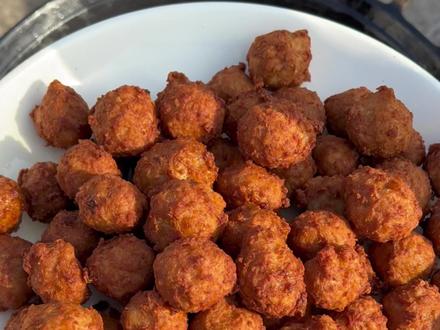 炸丸子 炸脆脆的肉丸子 #分享家乡美食 #年夜饭菜单提前曝光了