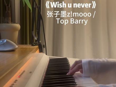 我们都才十几岁难免给自己留遗憾#wishunever #钢琴 #张子墨piano #topbarry #说唱