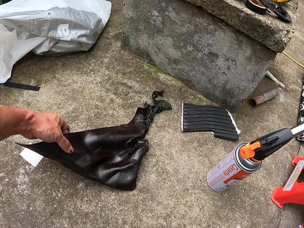 30斤沥青阻尼片的作用巨大,现场演示给你看,但也可以替代 #车内异味 #汽车异味 #车辆异味 #新车异味