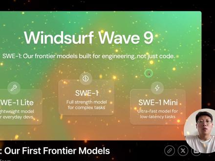 Windsurf SWE-1模型编程超越DeepSeek 🚀Windsurf研发SWE-1大模型编程能力超越DeepSeek V3!开发者福音!SWE-1系列模型独家评测:不限次数免费使用,从项目分析到MCP服务器开发的全流程实战教程,让小白也能轻松开发软件
🚀🚀🚀视频简介:
【震撼发布】Windsurf新增SWE大模型不限次数完全免费使用,从项目分析到MCP服务器开发的全流程实战教程,让你的工作效率提升10倍的AI神器!
📢 本视频详细演示了Windsurf最新推出的SWE-1系列大模型!包括旗舰级SWE-1和免费使用的SWE-1-Lite、SWE-1-Mini三款模型,性能惊人超越DeepSeek V3和Claude Haiku 3.5!🔥
👨💻 通过实际测试,我们展示了SWE系列在C#项目分析中的卓越表现:
✅ 精准解析项目功能与架构
🔍 深入识别设计模式及组件关系
🛠️ 智能添加新功能并提供完整代码
⚙️ 视频后半部分,利用SWE-1旗舰模型,结合Docling-serve开源项目,从零开发了一个功能强大的MCP Server,轻松实现PDF转Markdown功能!整个过程清晰展示,即使编程新手也能轻松上手。💯
🔗 通过Claude桌面版的实际测试,验证了我们开发的MCP Server工作完美,成功将PDF文档转换并智能总结!
#windsurf #AI编程 #AI #AIGC #AI写代码