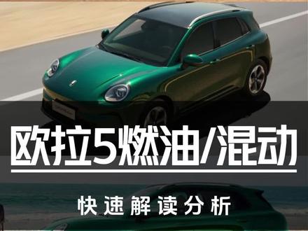 “6.98万起售”!欧拉5燃油/混动快速解读分析#汽车#欧拉#欧拉5#五一出行攻略