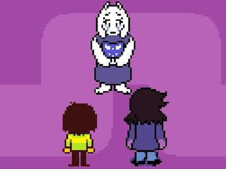 #传说之下 #传说之下au #单机游戏 Kris:此时此刻.. 羊妈:恰如彼时彼刻 Kris:竟能如此相像?!