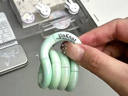 20秒教你把tangle恢复原状,超简单一学就会! #tangle #tangle扭扭乐 #解压玩具 #放松解压 #捏捏乐