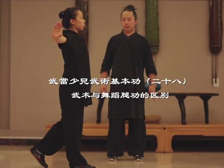 武术和舞蹈的本质区别是什么?武术和舞蹈都很注重韧带的练习,但是武术的要求更高,武术不仅仅要求你伸展到位,还要求带着力量,能够踢到、打到对方,而不仅仅是够到对方。一句话总结,既不能鞭长莫及,更不能强弩之末。要做到这一点听听湘师父怎么说。