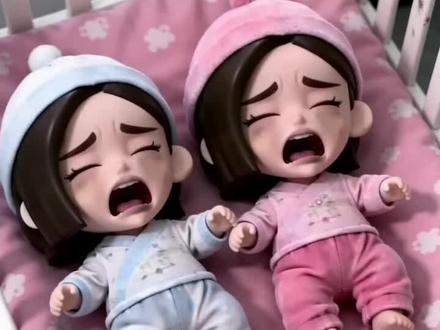 小豆宝真可怜,谁来送她俩一个小玩具#搞怪宝宝 #豆包ai #小豆包