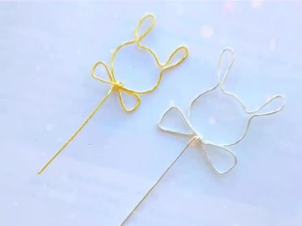 一根铁丝就能做的#书签,艾特你的好#闺蜜 学会给你做#教程 #手工 #手工diy