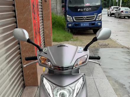 新到20年五羊本田睿御110顶配无匙版,实行5800公里,车况超级精品,稀有变色银,加装透镜氙气灯,三秒启停,脉冲无声启动,边脚熄火,全车贴隐形车衣,牌证齐全需过户。 #五羊本田睿御110 #诚信经营服务至上 #欢迎新老客户的光临