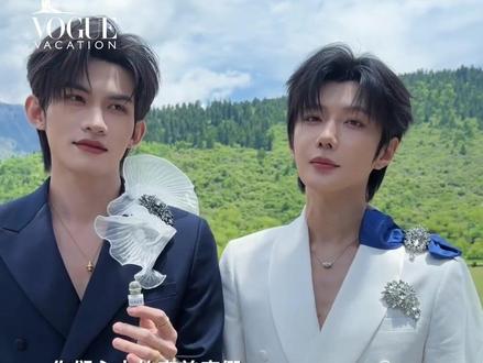云旗郝熠然VOGUE采访 居然是双采!!!我的两位大明星越来越棒!@云旗Yunqi @郝熠然 #vogue山谷假日