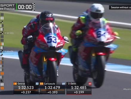 来看张雪820在WSBK第一次自由练习的成绩 继续加油#宇智波老九#wsbk#张雪820rr#张雪机车#摩托车比赛