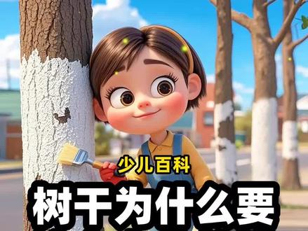 少儿百科第160集: 树干为什么要涂上白色的漆? 🌳【树干刷白漆的秘密】🌳
猜猜树干为什么总被刷成白色?
❶ 杀虫防病:白漆=石灰水+杀菌剂,专灭虫卵病菌!
❷ 防晒抗冻:白天反射阳光,晚上锁住温度,防止树皮开裂!
❸ 驱虫警戒:白色=“有毒警告”,害虫看了绕道走!
💡秋冬刷漆最合适,1米高度刚刚好,防晒防冻还防虫,帮大树穿上“保暖衣”~
快转发给朋友,解锁这个生活冷知识!#涨知识 #十万个为什么 #科普 #百科知识 #亲子教育