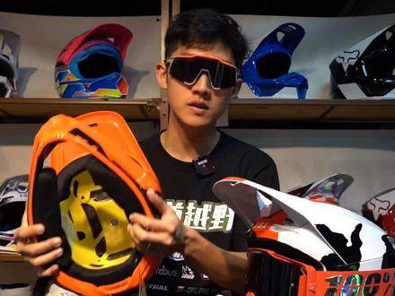 21款FOX V1的重大升级,内置mips安全系统 #机车装备 #越野摩托 #Fox头盔