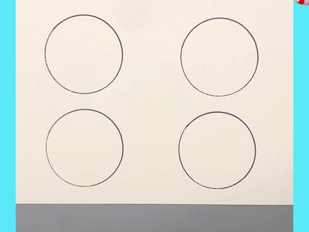 #绘画教程#儿童画画 圆形的创意联想