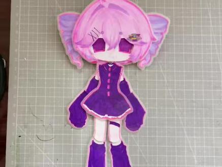 猜猜这次做的是谁?这次是眨眼教程#可动纸片人 #纸片人眨眼教程 #重音teto #急性恋爱中毒