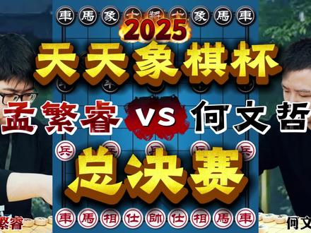 孟繁睿vs何文哲 2025天天象棋杯总决赛 电光火石瞬间崩盘 #中国象棋 #2025天天象棋杯 #象棋 #象棋解说 #热门