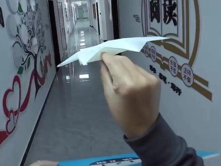 悬浮纸飞机 #折纸 牛顿看了都纳闷 来挑战一下吧#纸飞机
