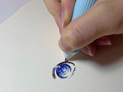 圆珠笔画眼睛教程
小女子非专业人士,教程不全请大家多多包涵#绘画教程 #眼妆 #绘画过程分享 #画画 #手绘