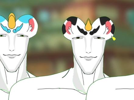 我感觉这期拉完了#有兽焉 #二次元 #抽象 #绘画 #阴间