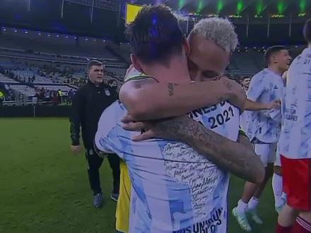 我们的友情,比胜负和冠军更珍贵 #内马尔 #梅西 #dou来美洲杯