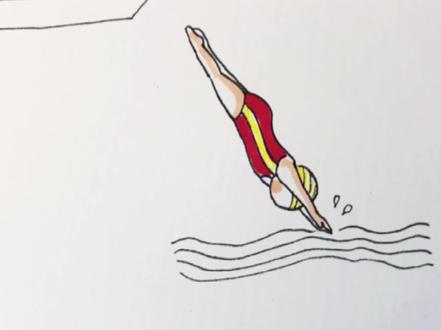 跳水冠军#简笔画 #奥运冠军 #画画 #想画就画 #绘本 #二次元 #卡通 @DOU+小助手 @抖音小助手