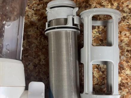 清洗沁园前置过滤器#生活